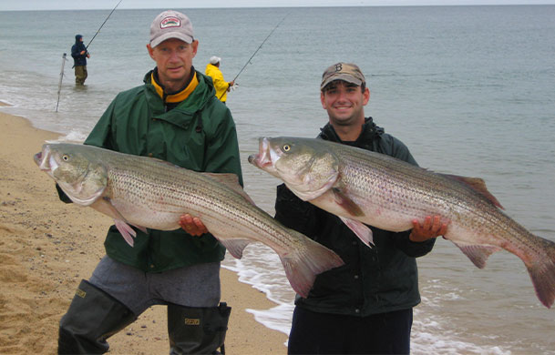 Fishing charter on Cape Cod near Adventure Bound