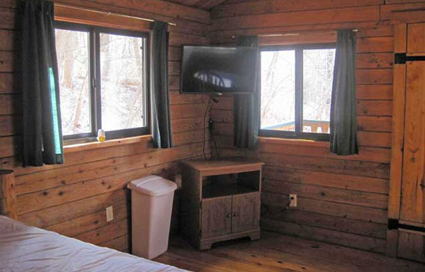 Cottage rental interior
