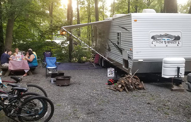 river view RV campsite